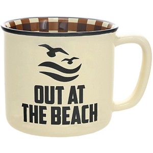 Pavilion Gift Company - Out at the Beach - 18 oz Mug - Drinkware - 1 of 4