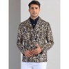 INSPIRE CHIC Men's Party Festival Peak Lapel Double-Breasted Animal Print Blazer - 2 of 4