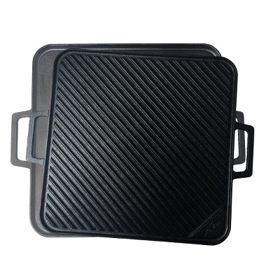 Bayou Classic 14-in Reversible Square Griddle