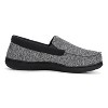 RockDove Men's SILVADUR Tweed Memory Foam Moc Slipper - 3 of 4