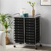 Yaheetech Drawers Rolling Storage Cart Mobile Storage Bin Trolley - 2 of 4