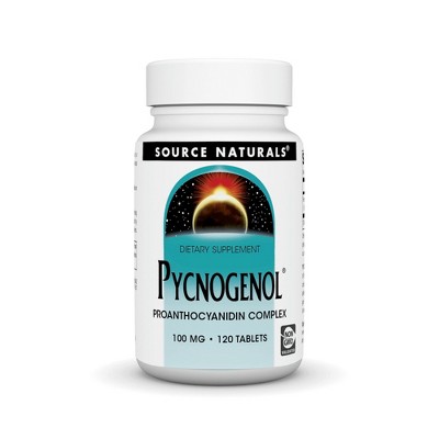 Pycnogenol 100 mg by Source Naturals, Inc.  -  120 Tablet