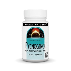 Pycnogenol 100 mg by Source Naturals, Inc.  -  120 Tablet - 1 of 3
