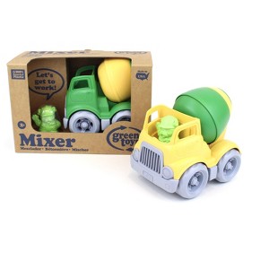 Green Toys Mixer Construction Truck - Green/Yellow - 1 of 2