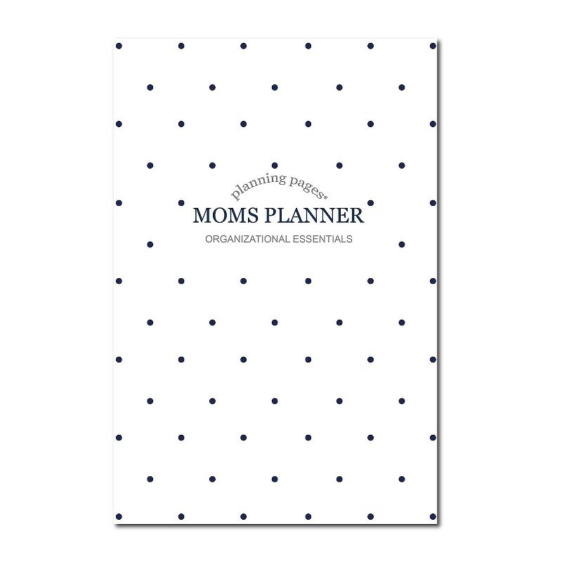 Kahootie Co. Kahootie Co Mom’s Weekly Planner 6" x 9" Navy and White (ITKMNW), 1 of 6
