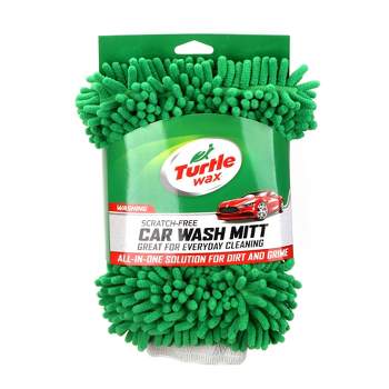 Unique Bargains Car Mitt Microfiber Chenille Dust Wash Washing Cleaning  Glove Fluorescent Green : Target