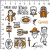Lord of The Rings Iconic 100ct Vinyl Large Deluxe Stickers Variety Pack - 2 of 4