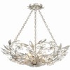 Crystorama Lighting Marselle 6 - Light Semi-Flush Mount in  Antique Silver - 4 of 4