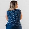 Calypsa Women's Plus Size Closed Back UPF 50+ Tankini Maya Swim Top - 2 of 4