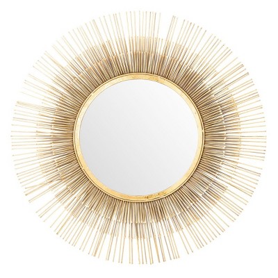 Weslon Mirror - Matte Black - Safavieh