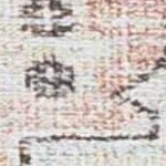 dusty coral, dark brown, medium gray, cream, denim, tan