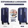 ZACHVO ABS+PC Hardside Luggage Set with Laptop Pocket and TSA Lock, 3 Piece - 4 of 4