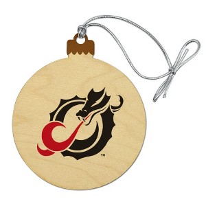 Minnesota State University Moorhead Primary Logo Wood Christmas Tree Holiday Ornament - 1 of 4