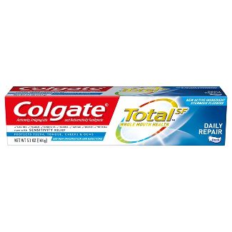Colgate Total Fresh Mint Stripe Gel Toothpaste 48oz2pk