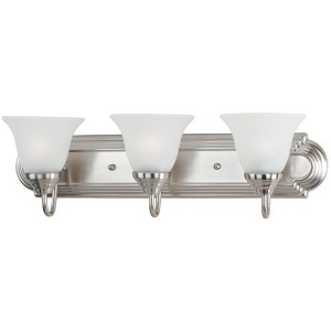 Maxim Lighting Essentials - 801x 3 - Light Vanity in  Satin Nickel - 1 of 1