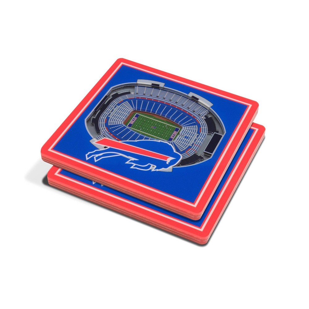 Photos - Barware NFL Buffalo Bills 3D Stadium View Coaster