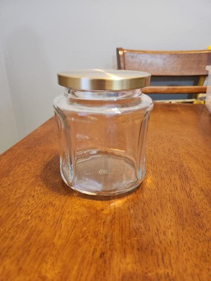 Woven Glass Storage Jar - Magnolia