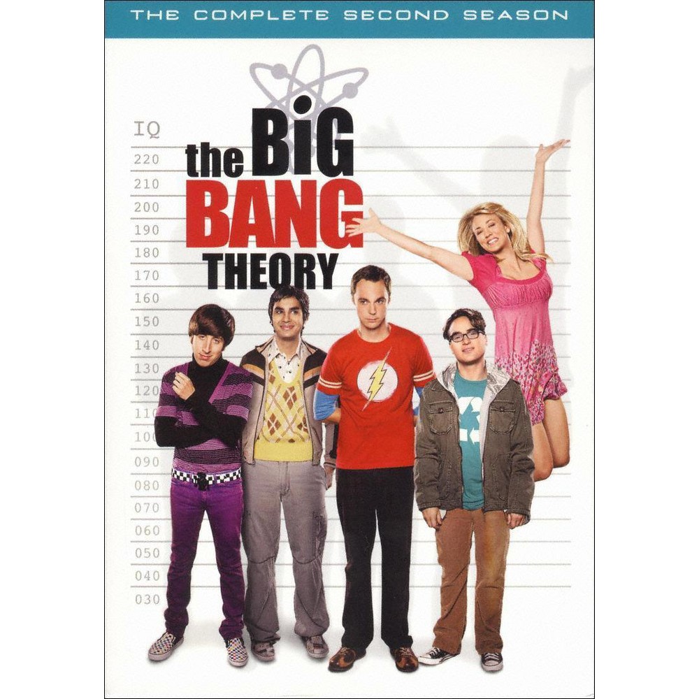 UPC 883929072552 product image for The Big Bang Theory: The Complete Second Season (DVD) | upcitemdb.com
