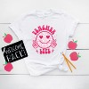 Simply Sage Market Women's Teacher Life Leopard Smiley Face Short Sleeve Graphic Tee - 2 of 2