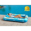Jasonwell 4‑in‑1 Inflatable Tanning Lounger — Sun Tan Tub & Pool Raft, Water‑Filled Mat/Pad for Adults & Kids (Large) - Ocean Aqua - 3 of 4