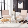 Ayanna Side Chair - ACH6206A - SET2 - Beige/Gold - Safavieh - 2 of 4