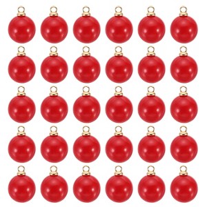 Unique Bargains Plastic Bulk Elegant DIY Crafts Jewelry Making Pearl Pendant 100 Pcs - 1 of 4