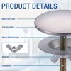 Sink Hole Cover 2-Pack – 2 Inch Deck Plate for Kitchen or Bathroom Faucet - 4 of 4