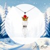 Crystal Lane DIY 7" Glass & Metal Designer Holiday Christmas Bead Strand Three Wise Men Stack - 2 of 4