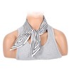 Unique Bargains Women's Stripes Satin Headband 1 Pc - 3 of 4
