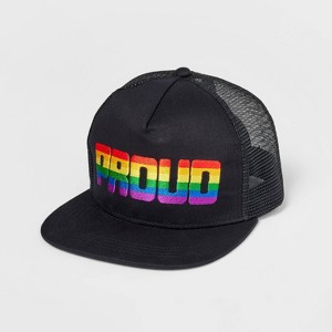 Pride PH by The PHLUID Project 'Proud' Baseball Hat - Black - 1 of 3