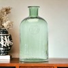 HomeRoots 9" Green Bud Glass Table Vase - 2 of 4