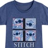 Girls' - Disney - Lilo & Stitch Fitted Short Sleeve Graphic T-Shirt - 2 of 4