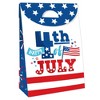 Big Dot of Happiness Firecracker 4th of July - Red, White and Royal Blue Gift Favor Bags - Party Goodie Boxes - Set of 12 - 3 of 4