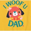 Boys' - Fisher Price - I Woof U Dad Short Sleeve Graphic T-Shirt - 2 of 4