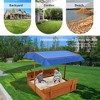 JUJABU Sand Box with 2 Bench Seats for Aged 3-8 Years Old - 4 of 4