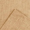 Ellis Curtain Lisa Solid Color Poly Cotton Duck Fabric Tailored Tier Butter - 4 of 4