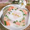 Kate Aspen Floral & Gingham Baby Shower Onesie Tableware Set - 3 of 4
