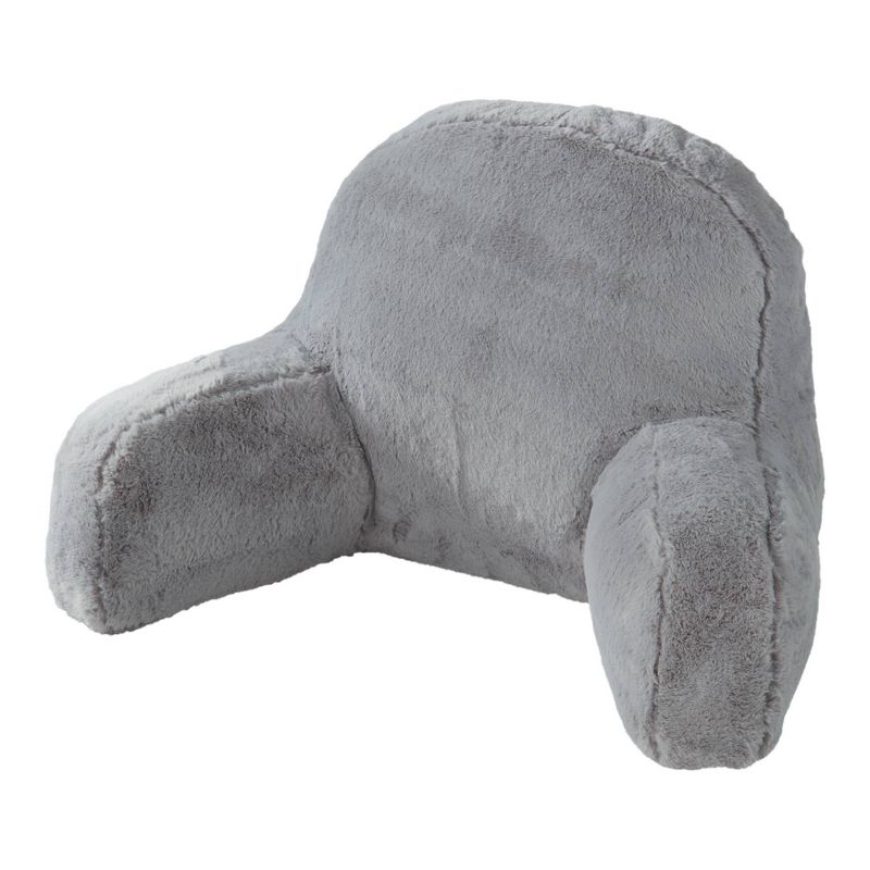 Kensington Garden Faux Fur Bed Rest Support Pillow Whisker