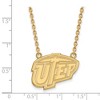 Black Bow Jewelry 14k Yellow Gold Texas at El Paso Miners NCAA Necklace 18 Inch - 3 of 4