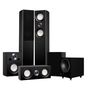 Fluance Reference Surround Sound Home Theater 5.1 Channel Speaker System with DB10 Subwoofer - 1 of 4