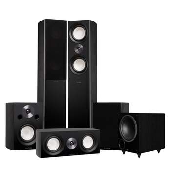 Fluance Reference Surround Sound Home Theater 5.1 Channel Speaker System with DB10 Subwoofer