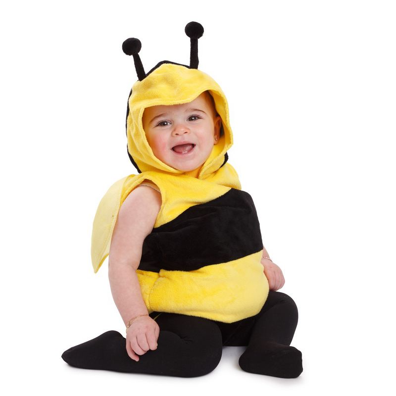 Dress Up America Fuzzy Bee Halloween Costume For Infants, 1 of 4