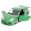 Porsche 911 GT3 (996) Green "Pink Slips" Series 1/32 Diecast Model Car by Jada - 2 of 4