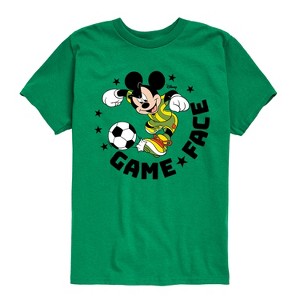 Boys' - Disney - Game Face Soccer Short Sleeve Graphic T-Shirt - 1 of 4