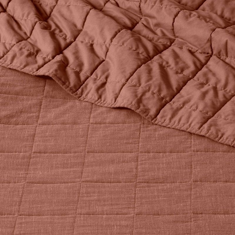 Space Dyed Cotton Linen Quilt - Threshold™ , 5 of 9