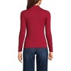 Lands' End Women's Drapey Rib Skimming Long Sleeve Mock Neck - 2 of 3