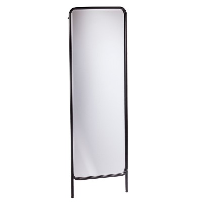 62"x 20" Sowell Full Length Leaning Floor Mirror Black - Holly & Martin