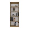 PAGED Bookshelf Wood Storage Shelves with Space-Saving Design, Bookcase for Home Office, Study - 2 of 4