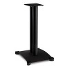 Sanus SF22 Steel Series 22" Bookshelf Speaker Stands - Pair (Black) - 2 of 3