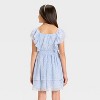 Girls' Floral Tiered Chiffon Dress - Cat & Jack™ - 2 of 3